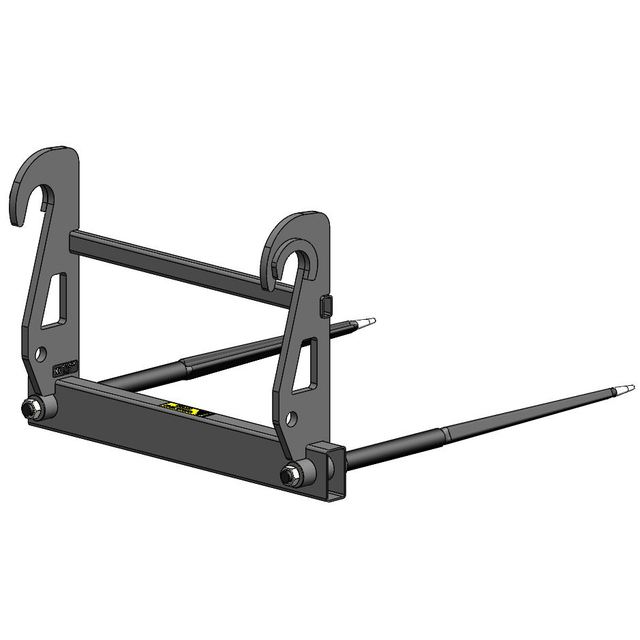Pic'balle Attelage NEW Holland avec 2 Dents 1100X42 CL Gris référence fournisseur 413707